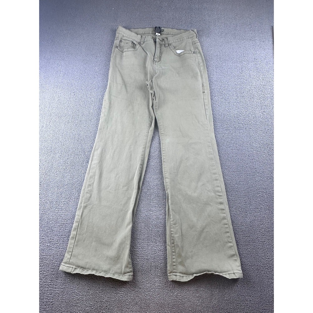Jag Jeans Bootcut Jeans Women 10P Green Regular Denim Stretch Utility Outdoor